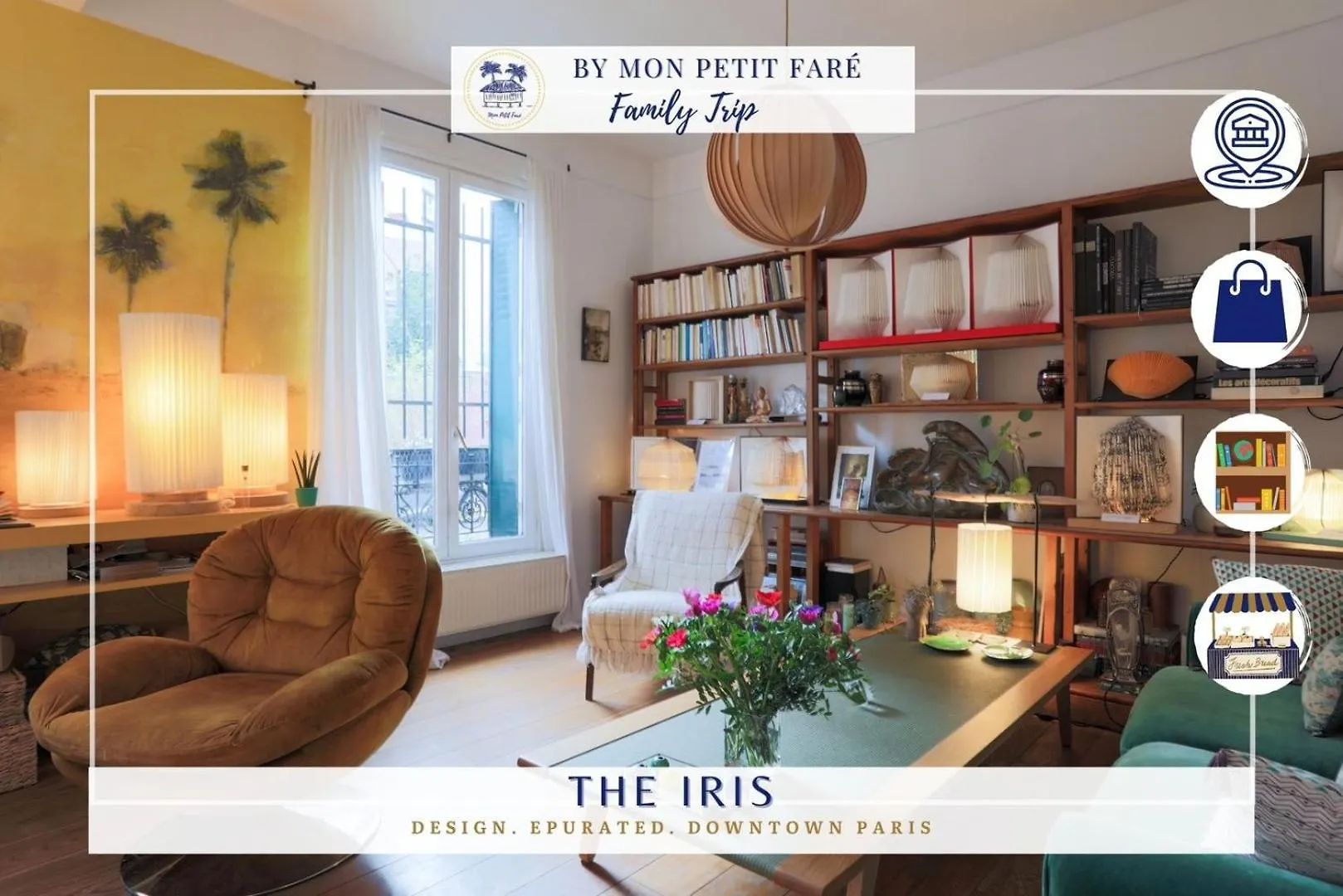 The Iris - Cosy Spacious House & Terrace Paris